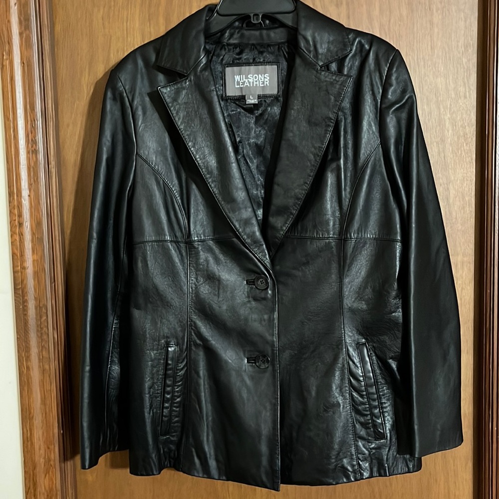 Vintage Willsons leather jacket size large fits like medium